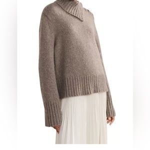 Jenni Kayne Cashmere Jackie Sweater Turtleneck